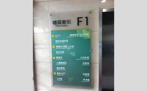 醫院標識牌設計的四大要點，你知道嗎？